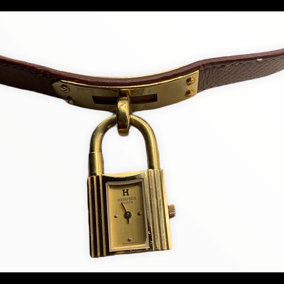 $9️⃣9️⃣8️⃣HERMES Vintage Kelly Watch - Picture 2 of 8